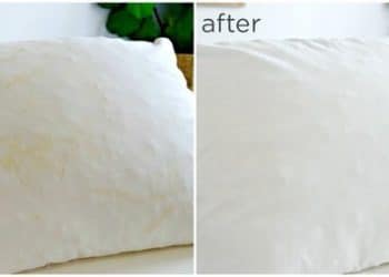 Làm sạch gối ngủ dễ dàng